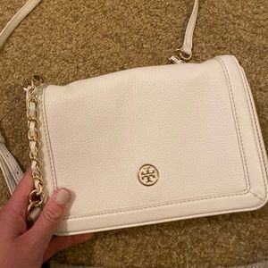 Tory Burch White Crossbody
